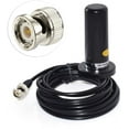 thumbnail image 1 of wlaniot Vehicle/Car Mobile Radio VHF/UHF Dual Band Antenna BNC Male Connector Magnetic Base Mount 5M RG58 Cable for BC125AT Scanner, 1 of 6