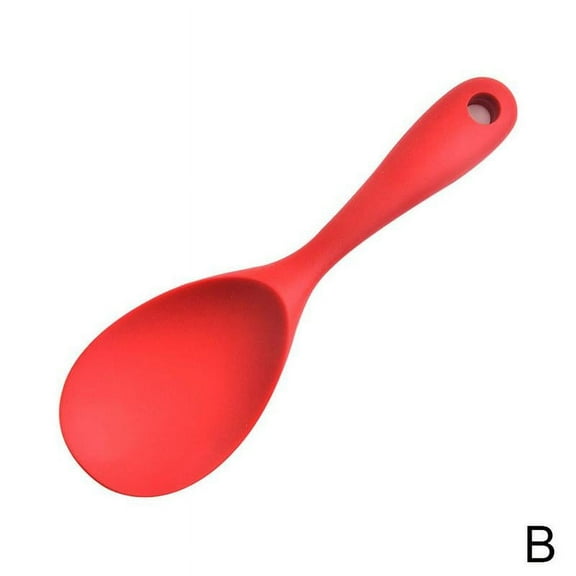 wnpxqnt Rice Spoon Food Grade Silicone Heat Resistant Non-stick BEST Tool Kitchen M9C2