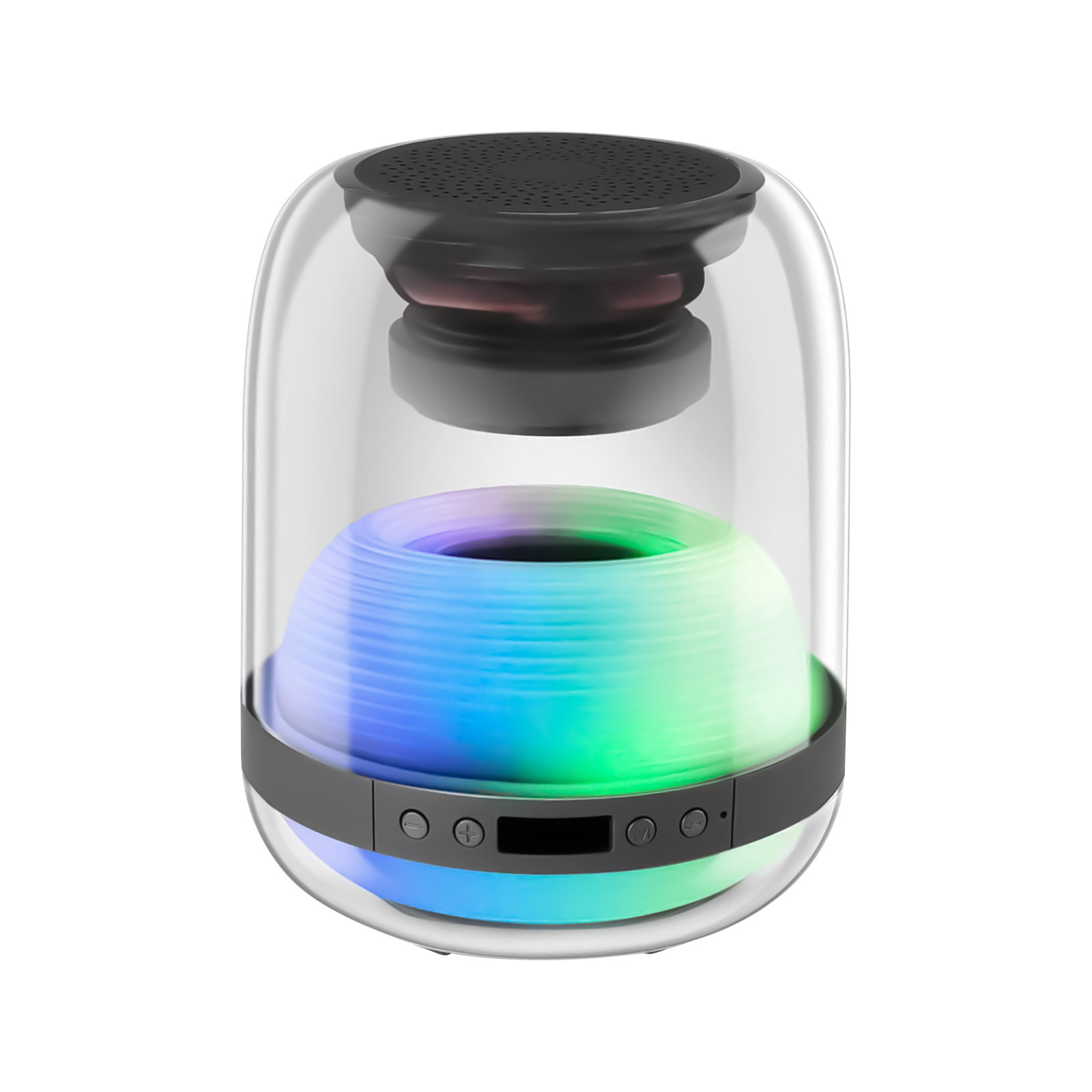wofusoul Black and Friday Deals Bluetooth Speaker With Lights Color