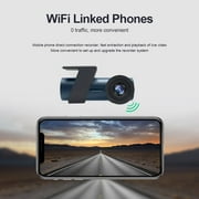 wo-fusoul Christmas Gifts For Adult Dash Cam WiFi 720P Car Dash Cam Front And Rear Camera For Cars Dashboard Camera Recorder With Super Night Vision 150° Wide Angle Loop Recording