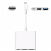 wo-fusoul Christmas Gifts For Women,Men Clearance! Gen uine For Apple USB-C Digital AV Multiport Adapter MJ1K2AM/A HDMI & USB NEW