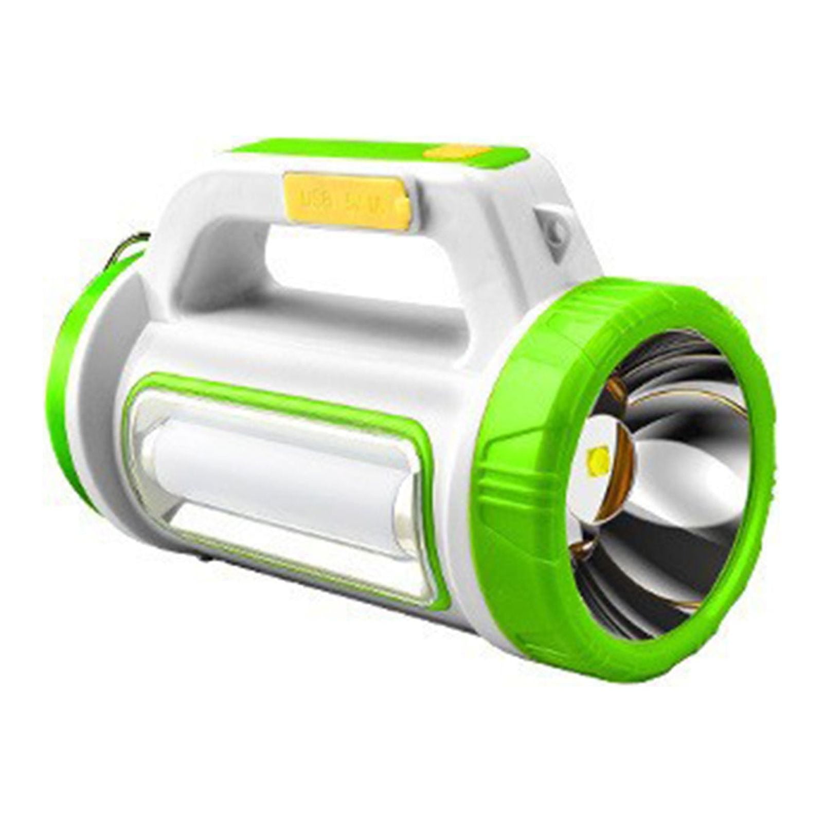 wo-fusoul Christmas Gifts for Kids Flashlight Rechargeable Led Outdoor Portable Light Emergency Camping Searchlight Solar USB Charging,high Brightness Three Side Light Camping Lights Outdoor
