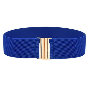 Belts for Women Fashion Lady Wide Belt Wide Elastic Belt Buckle Waist ...