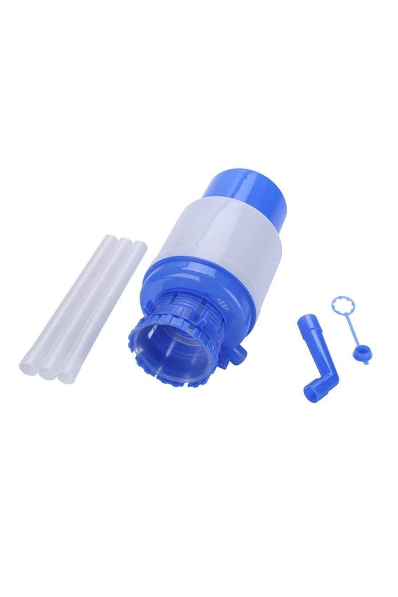 Jug Spigot 5&6 Gallon Manual Hand Drinking Bottle Camping Water Dispenser Kitchenining & Bar Blue 20*10*10