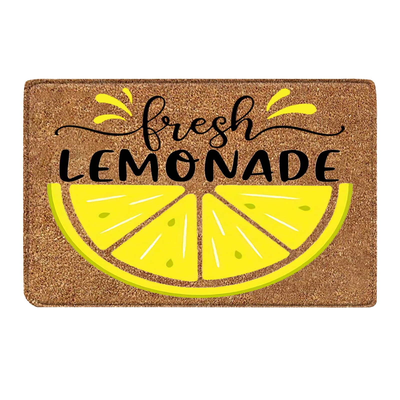 wofedyo Outdoor Rug Lemon Door Mats Lemon Mat Outdoor Rug Lemon