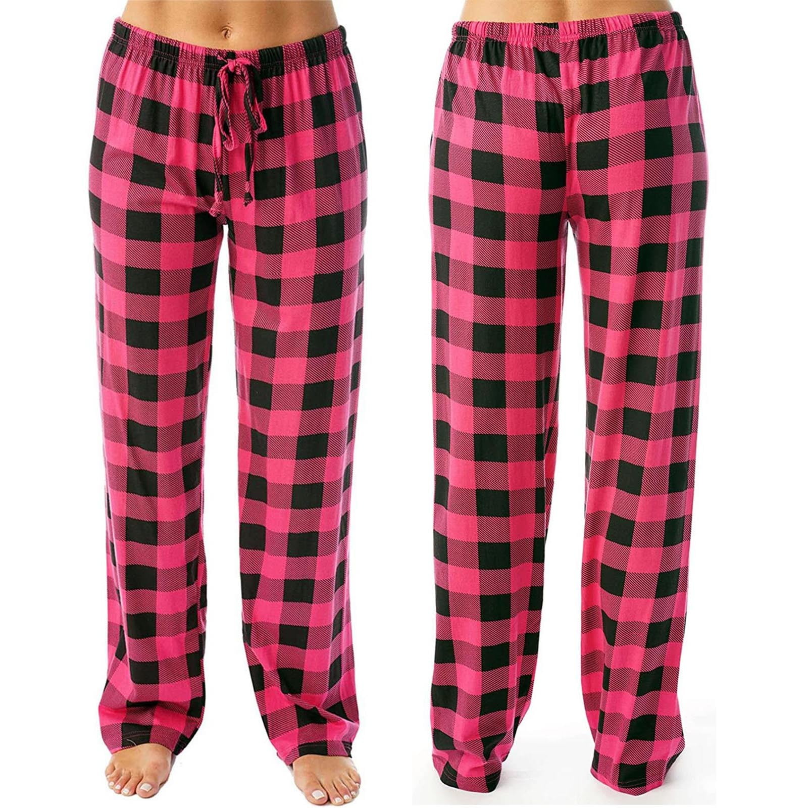 Pink Buffalo Plaid Pajama Set