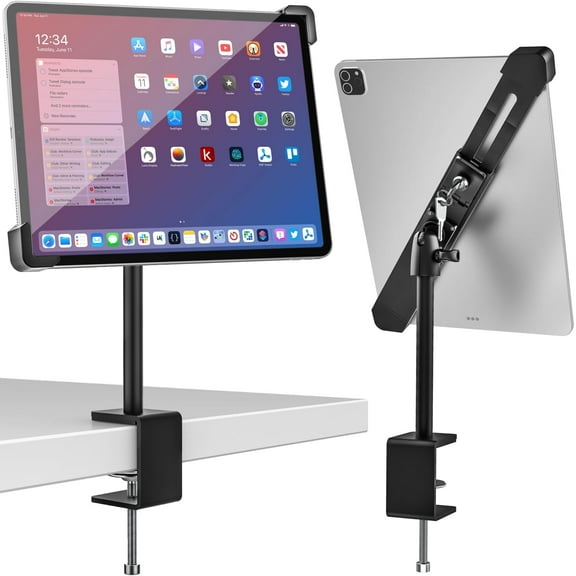 woleyi Anti-theft Desktop Tablet Kiosk Holder for 9-14 inch Tablets