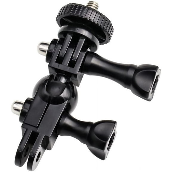 woleyi Gopro Mount Extension Arm 360 Degree Rotation Ball Joint Multi-Angle Adjustment Action Camera Mount Pivot Arm