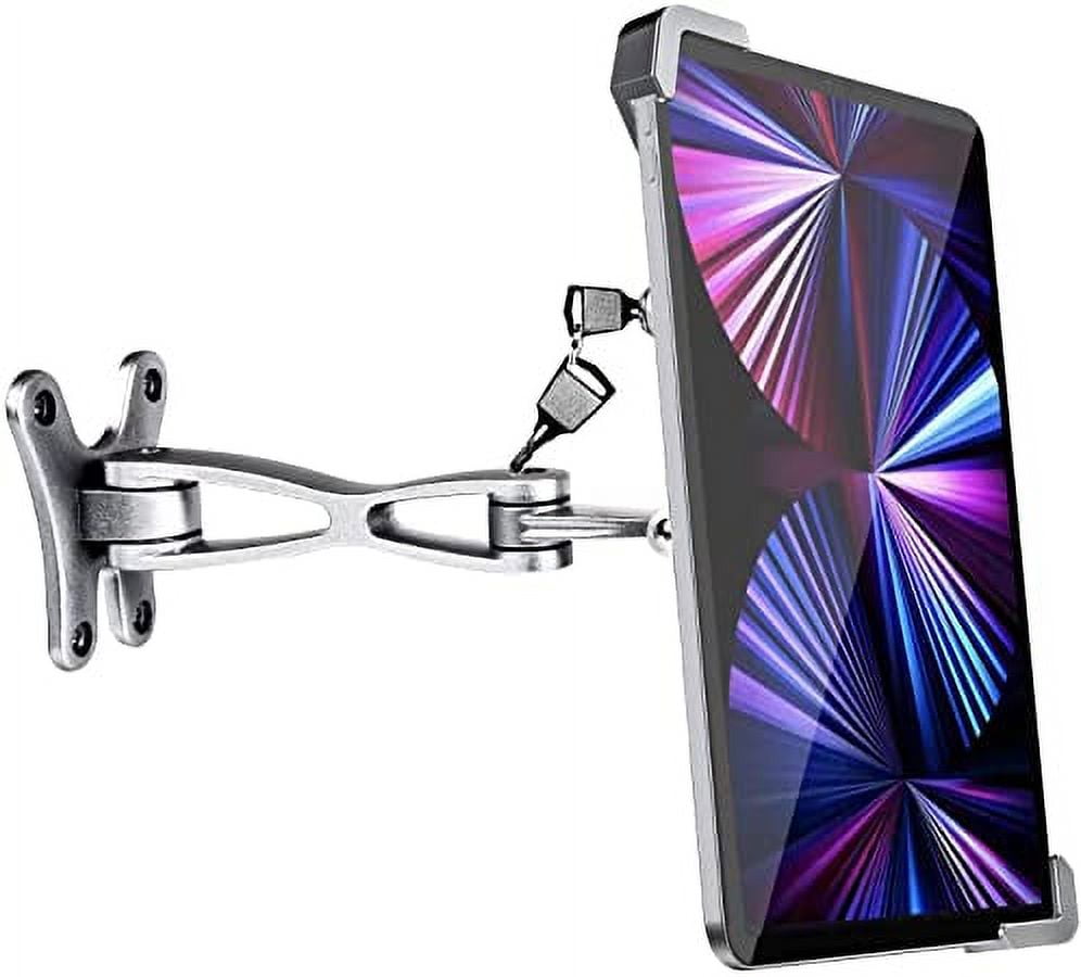 woleyi Wall Mount AntiTheft Tablet Holder with Security Lock and Key Compatible with iPad