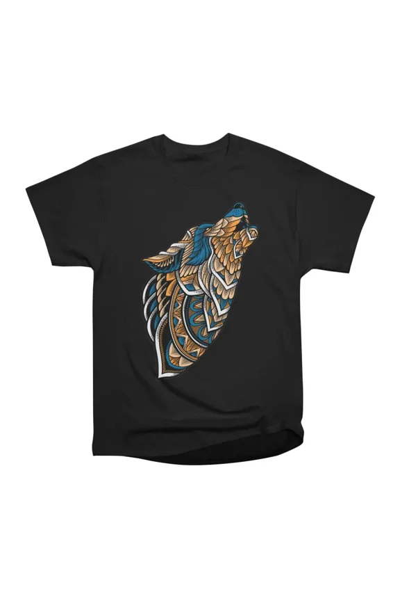 wolf T-Shirt Tee Gift For Him Merch For Her Apparel For Friend 4