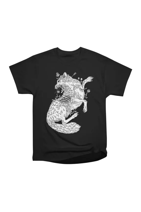 wolf T-Shirt Tee Gift For Him Merch For Her Apparel For Friend