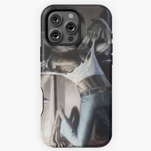 wolf tearing shirt meme Phone Case for iPhone 16 15 14 13 12 11 Pro Max M5910199