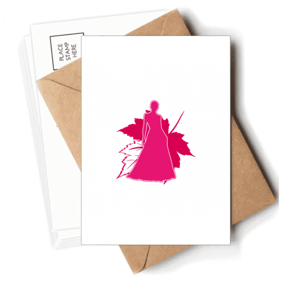women posture shadow  Postcards Envelopes Blank Note Cards Mailing