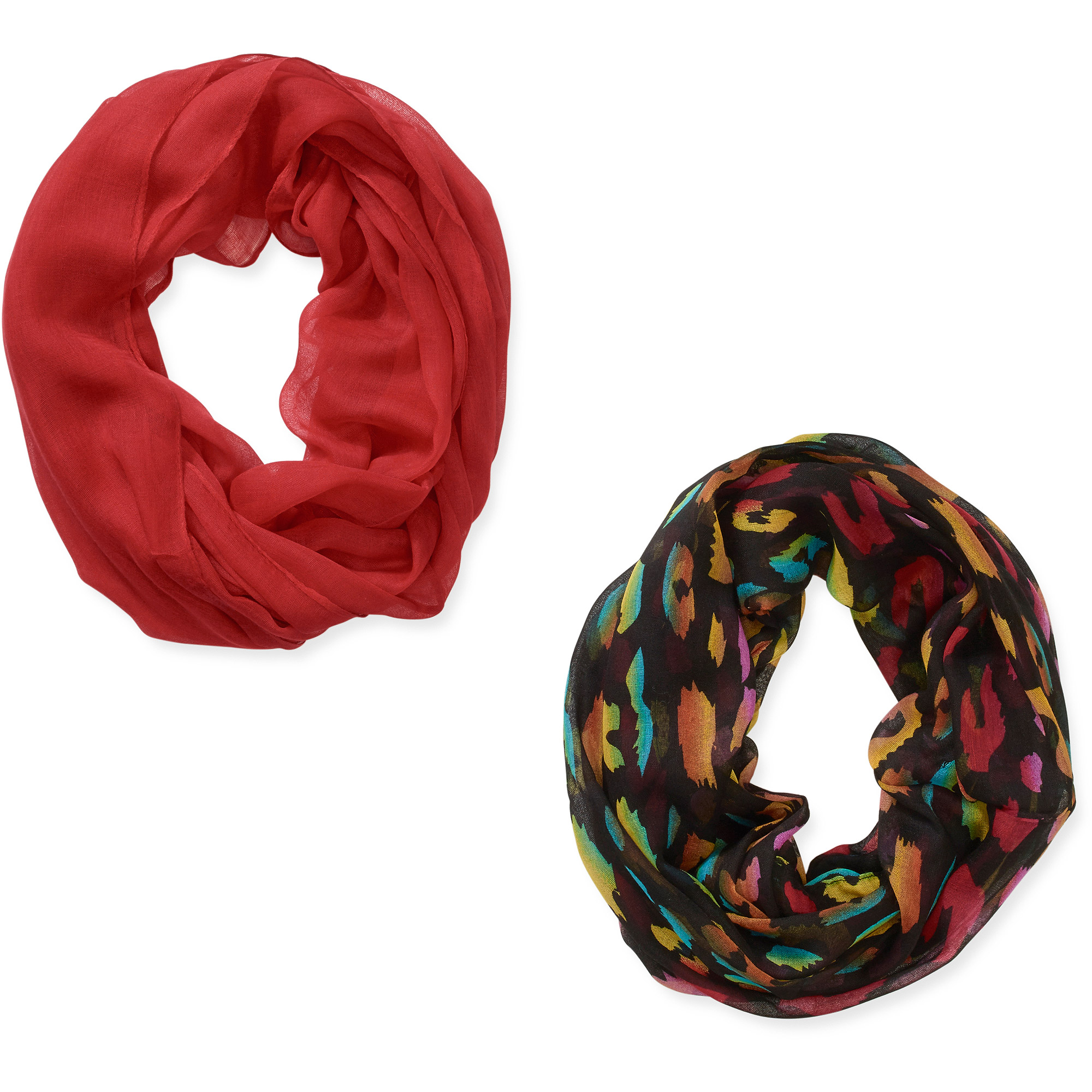 ^^women's Infinity Scarves 2 Pack
