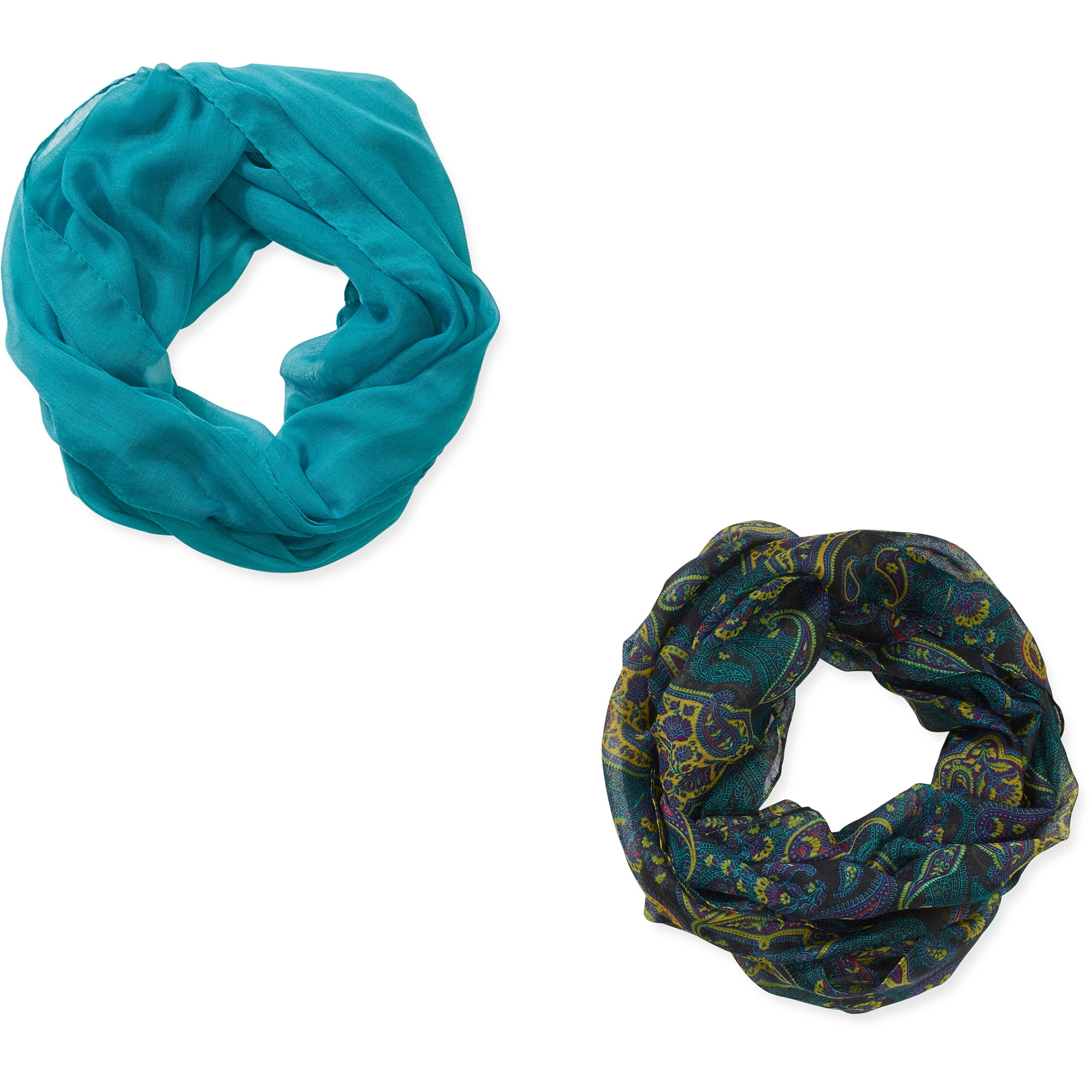 ^^women's Infinity Scarves 2 Pack