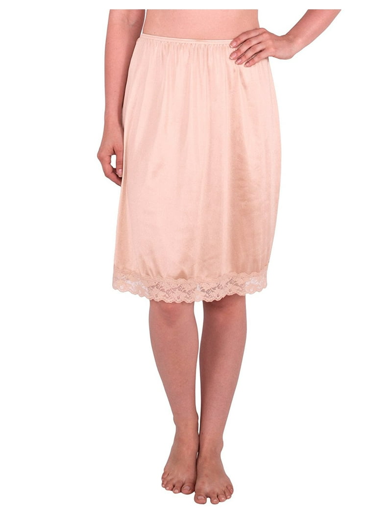chinese dress ladies Nude Lace Slip Extender Small