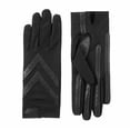 thumbnail image 1 of women's unlined touchscreen leather palm driving gloves, 1 of 3