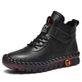 thumbnail image 1 of women-snow-boots-winter-warm-lace-up-plush-ankle-boots-with-sewing-thread-design-new-waterproof-non-slip-platform-cozy-shoes, 1 of 10