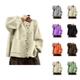 thumbnail image 1 of women sweater Women's Sweater Coat Winter Long Open Front Cardigan Soft Blend Knit Top Outerwear Plus Size Fashion Casual Wear, 1 of 1