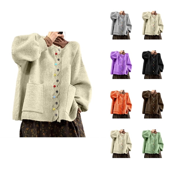 women sweater Women's Sweater Coat Winter Long Open Front Cardigan Soft Blend Knit Top Outerwear Plus Size Fashion Casual Wear