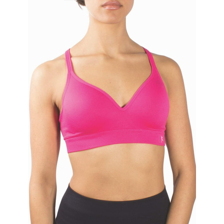 womens moulded cup seamless sport bra