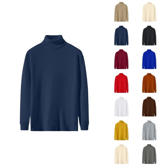 womens sweaters Women's Turtleneck Sweater Slim Fit Stretchy Knitted Sweater Ideal Warm Cozy Base Layer for Everyday and Work