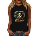 thumbnail image 1 of womens tops Graphic Tees for Women Sleeveless Tank Tops 2025 Summer Casual Loose Square Neck Shirts Vest Camisole Outfits spring tops for women, 1 of 4
