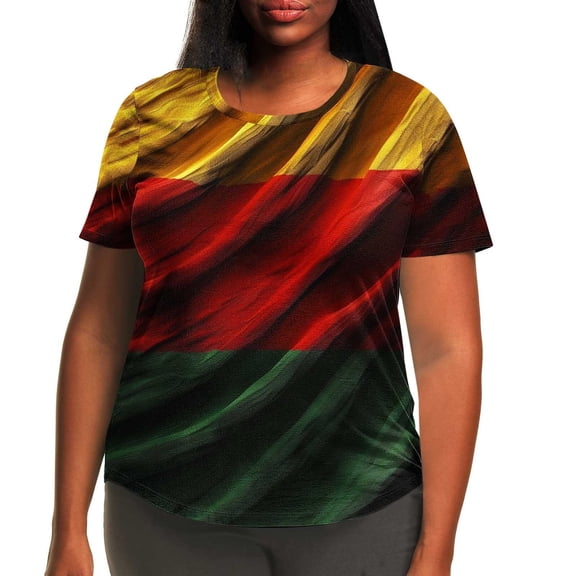 womens tops Women Fashion Casual Printing Shirts Short Sleeve Loose Plus Size Tee Round Neck Tunic Blouse spring tops for women