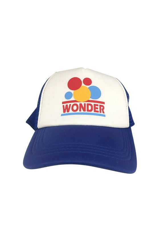 Ricky Bobby Wonder Trucker Hat - Racecar Driver Costume - Adjustable Snapback Cap Multicolor