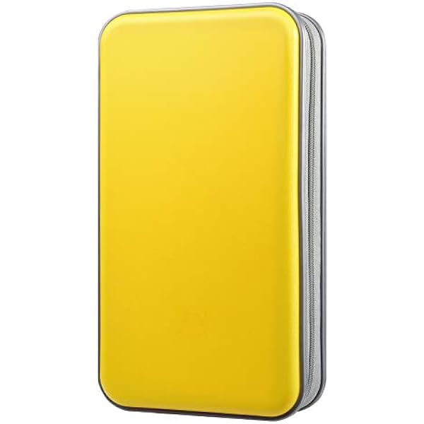 wonima01 CD Case, 96 Capacity Hard Plastic CD Holder Protective DVD ...