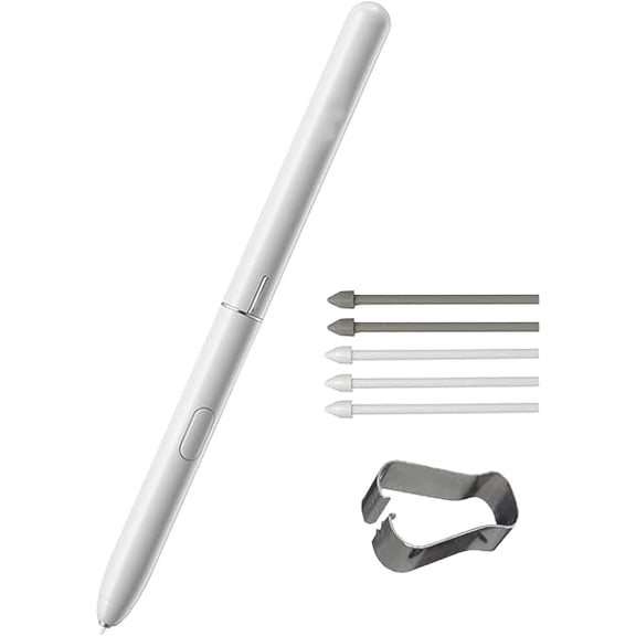 wonima01 Galaxy Tab S4 S Pen Replacement for Samsung Galaxy Tab S4 EJ-PT830B T835 T837, Tab S4 Stylus Pen, Galaxy Tab S4 Stylus Touch S Pen for Samsung Galaxy Tab S4 with 5 Tips + 1 Tweezers (Gray)