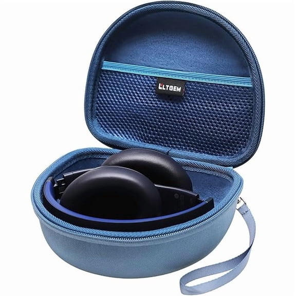 wonima06 Headphone Case Compatible with Beats Studio Pro/Solo 4 / Studio 3 / Solo 3 / Picun B8 / BERIBES/JLab JBuds Lux ANC Wireless Bluetooth Noise Cancelling Headphones, Blue(Case Only)