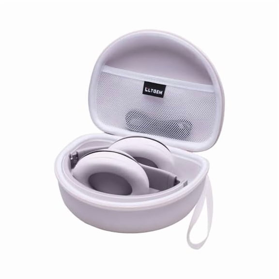 wonima06 Headphone Case Compatible with Beats Studio Pro/Solo 4 / Studio 3 / Solo 3 / Picun B8 / BERIBES/JLab JBuds Lux ANC Wireless Bluetooth Noise Cancelling Headphones, Cloud Pink(Case Only)