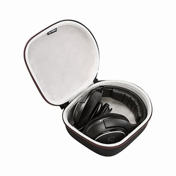 wonima06 Headphone Case Compatible with Sennheiser HD 280 Pro / 599/600 / 660S2 / 569/490 Pro / 620S / 599 SE Headphones, Black+Gray