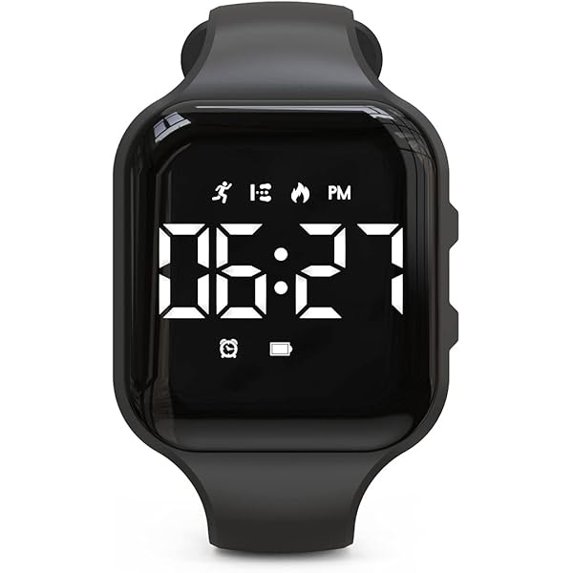 wonima10 Non-Bluetooth Led Fitness Tracker Watch,Digital Pedometer ...