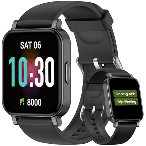 wonima66 Pedometer Watch Senior Friendly No App/Phone Required, Waterproof Fitness Tracker Watch with Step Counter Calories/Sleep Tracker for Walking Running for Men Women