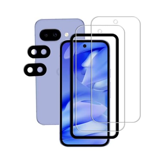 wonima88 2+2 Pack Alignment Frame Designed Tempered Glass Film For ...