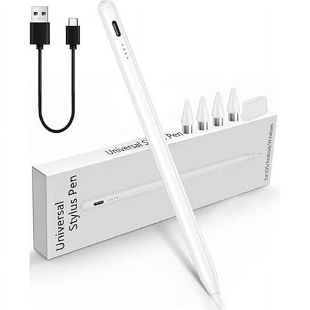 wonima88 Stylus Pen for iPhone 16 15 14 13 12 11 Pro Plus Max Apple Pencil Compatible with iPhone Phone TouchScreens - White