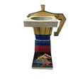 thumbnail image 1 of wood coffee strainer Colombia Flag -Greca colador, 1 of 3