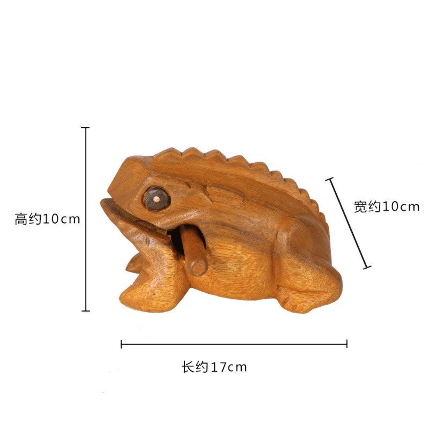 wood-frog-guiro-rasp-percussion - Walmart.com