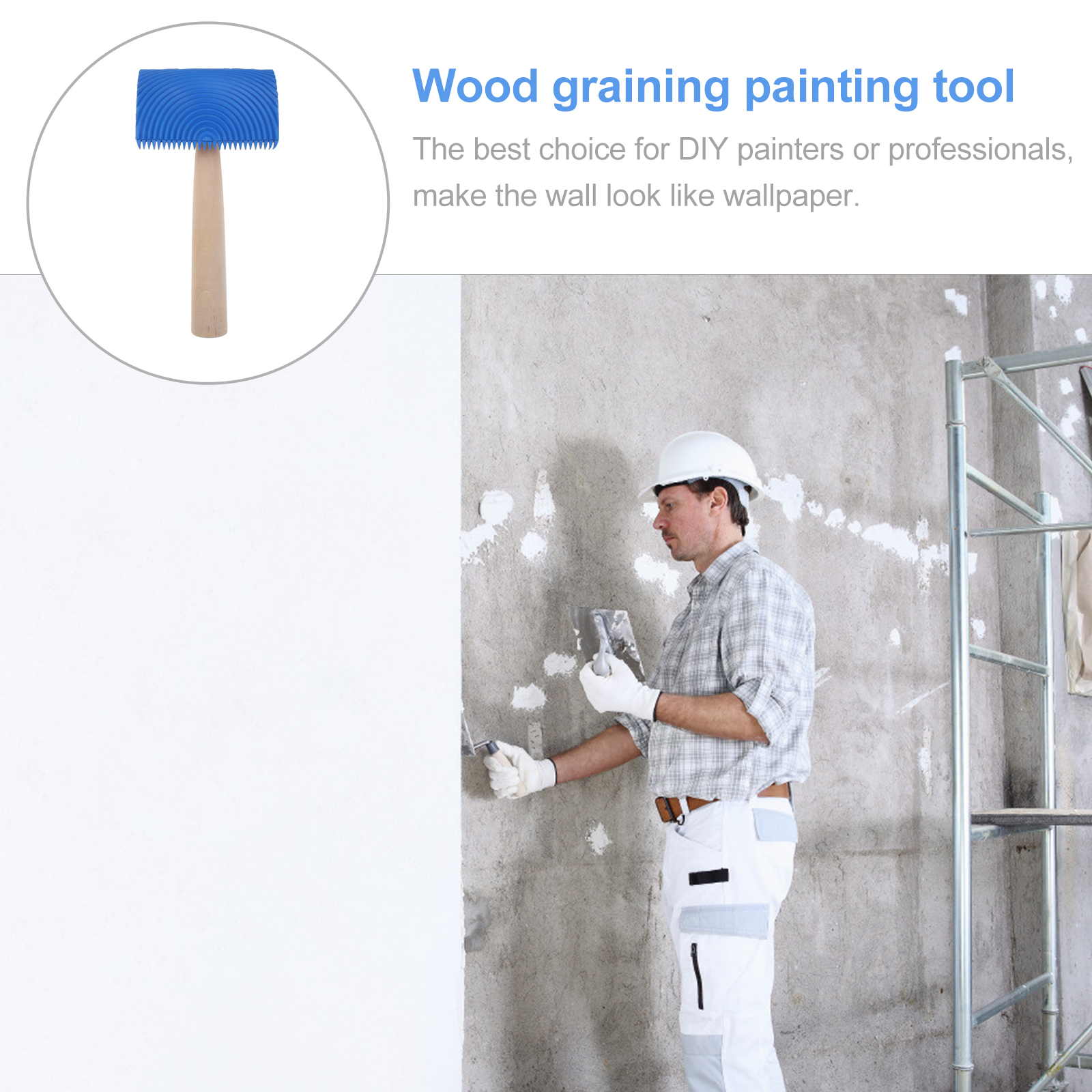 wood graining painting tool Portable Wood Texture Paint Tool Graining