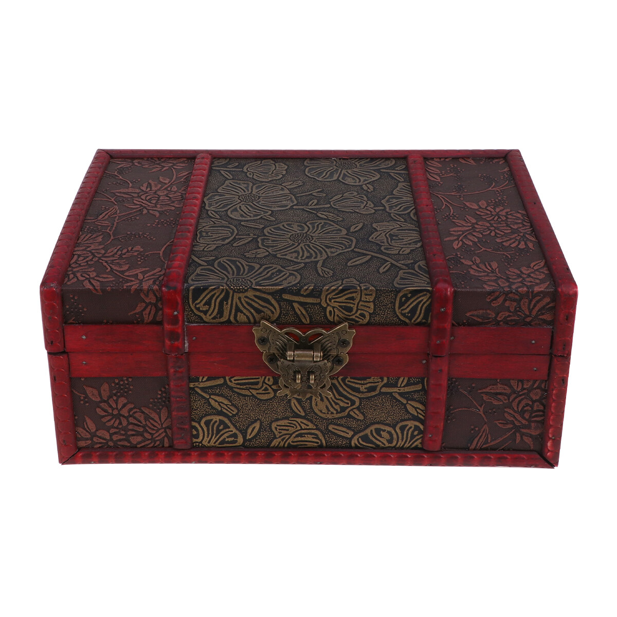 wood stationery box Vintage Desktop Storage Boxes Wooden Jewelry