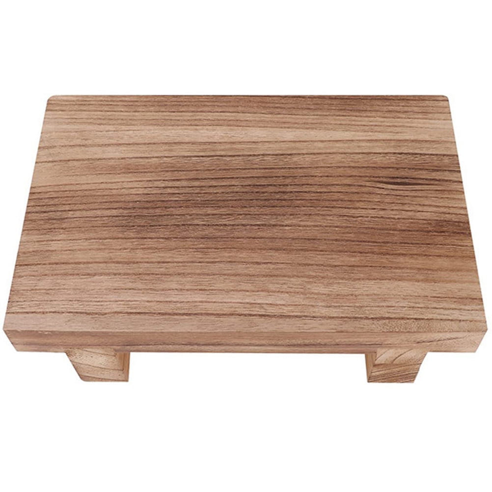 wood step stool Wood Bedside Step Stool Household Bedroom Step Stool