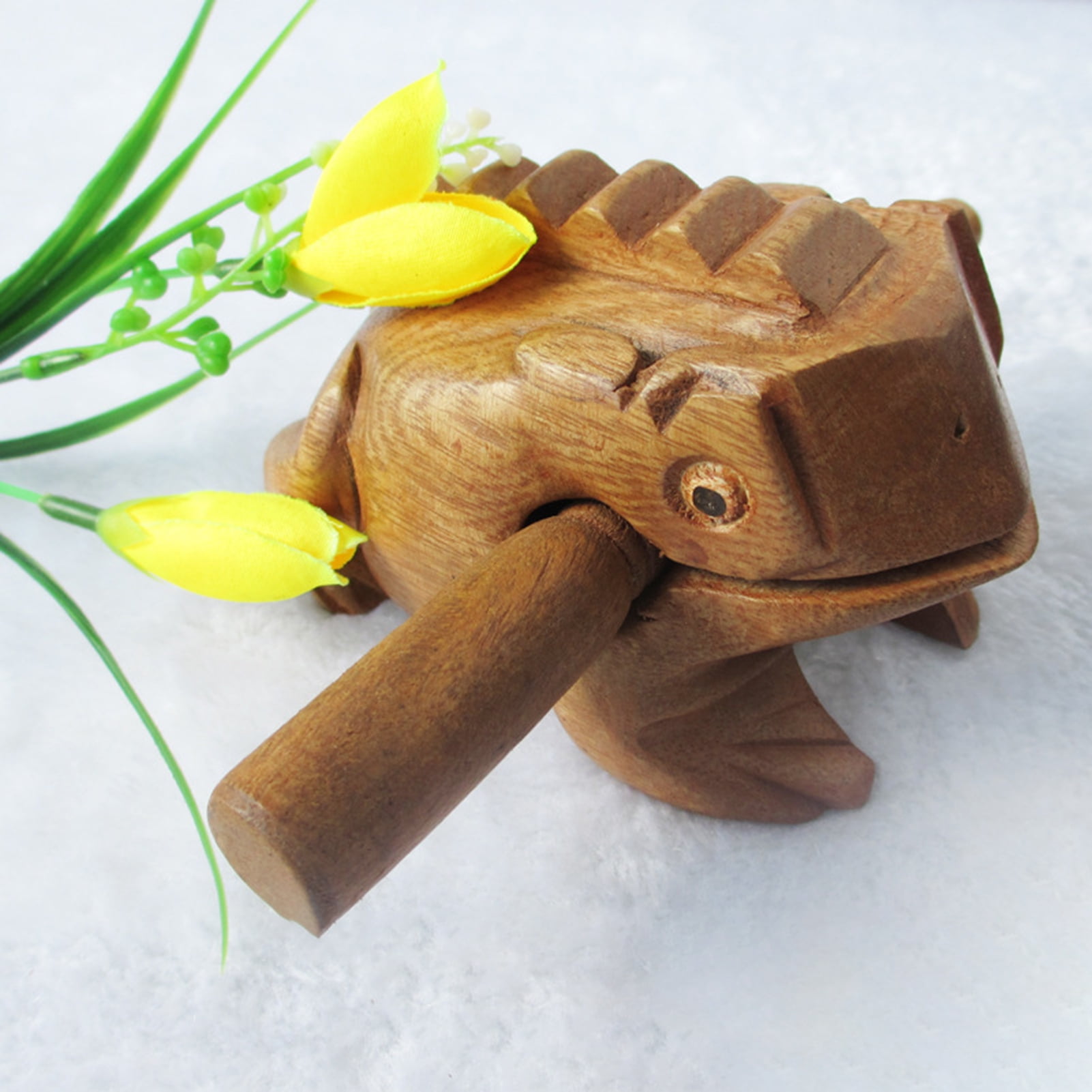 wooden frog rasp musical instruments of africa frog rasp super guiro home office decor craft