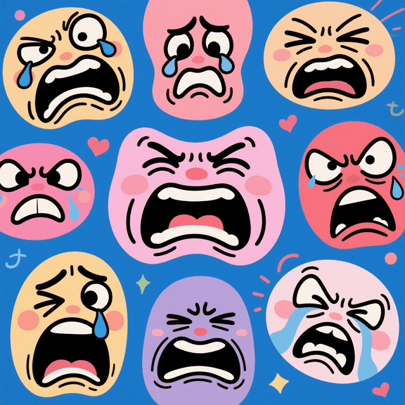 wooden puzzle A collection of expressive emoji faces. Hard Challenging Exercise Intellegent wall decor suitable for Teenager or Adult 300 PCS