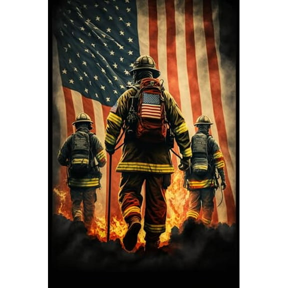 wooden puzzle American Flag with Firefighters Intelligent Game Fit togather a magic Art for home Decoration or Prensent 500 pieces