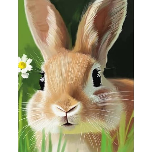 wooden puzzle Brown Rabbit in a Natural Setting Intelligent Game Fit togather a magic Art for home Decoration or Prensent 500 pieces