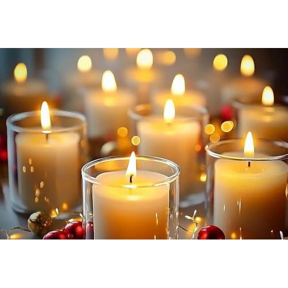 wooden puzzle Candles in a Warm Glow Intelligent Game Fit togather a magic Art for home Decoration or Prensent 300 pieces