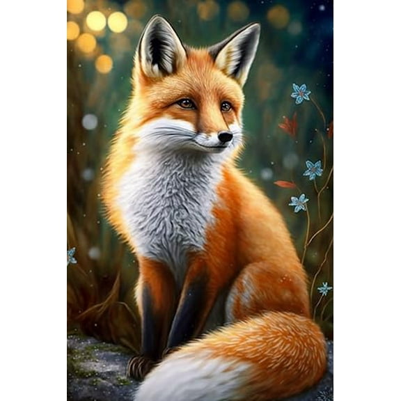wooden puzzle Fox in a Natural Setting Intelligent Game Fit togather a magic Art for home Decoration or Prensent 1000 pieces