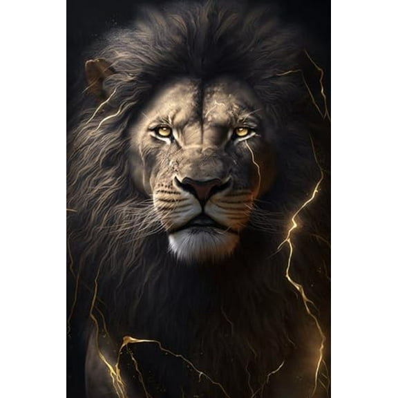 wooden puzzle Lion with a Majestic Appearance Intelligent Game Fit togather a magic Art for home Decoration or Prensent 300 pieces